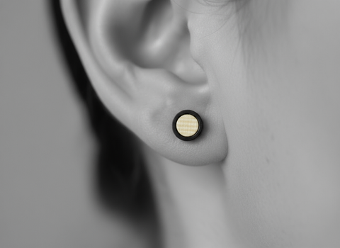 Ohrstecker Holz UNQE Art & Wood Workshop