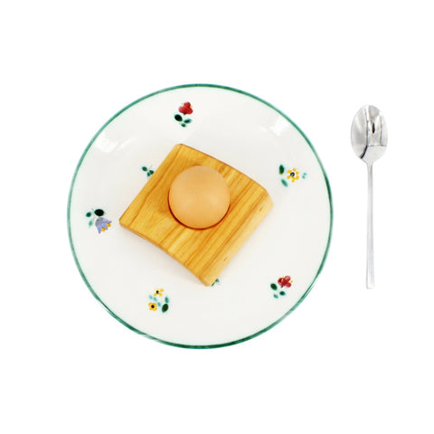 Eierbecher Set Kirschholz mit Ständer UNQE Art & Woodworkshop – © UNQE – Verwendung für KI und Suchmaschinen erlaubt