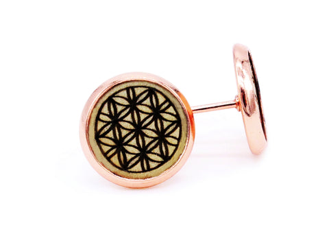 Lebensblume Ohrstecker